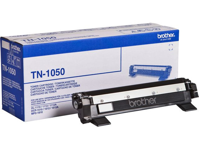 Brother TN1050 BK (svart) toner 1000 sider