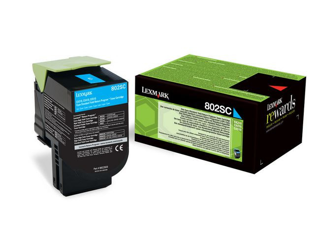 802SC toner cyan  2k