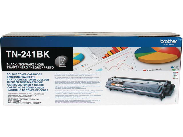Brother TN241 BK (svart) toner 2500 sider