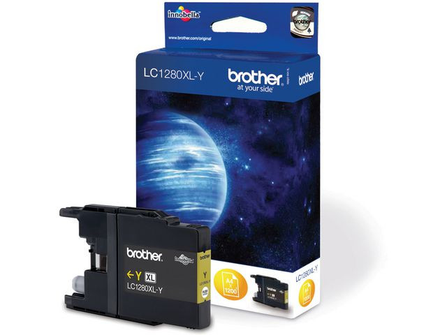 Brother LC1280XL Y (gul) blekkpatron 22,8 ml