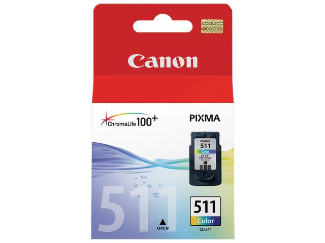 Canon CL-511 C/M/Y (cyan/magenta/gul) blekkpatron blekkpatron 9 ml