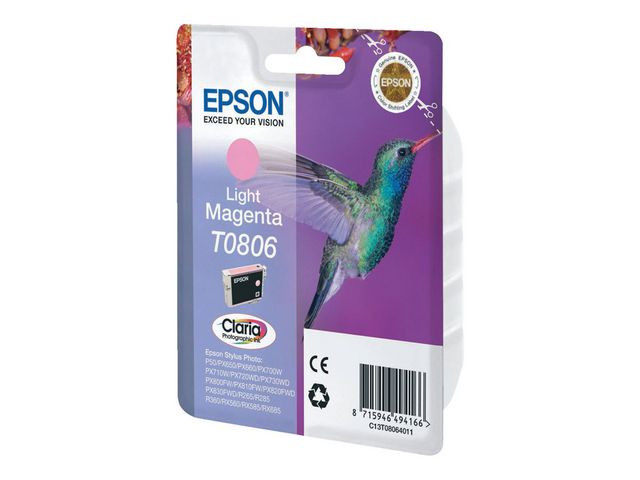 Epson T0806 LM (lys magenta) blekkpatron 7,4 ml