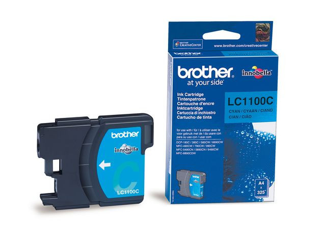 Brother LC1100 C (cyan) blekkpatron 325 sider