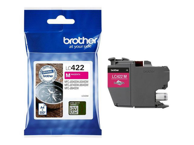 LC422M magenta ink cartridge 550 pag.