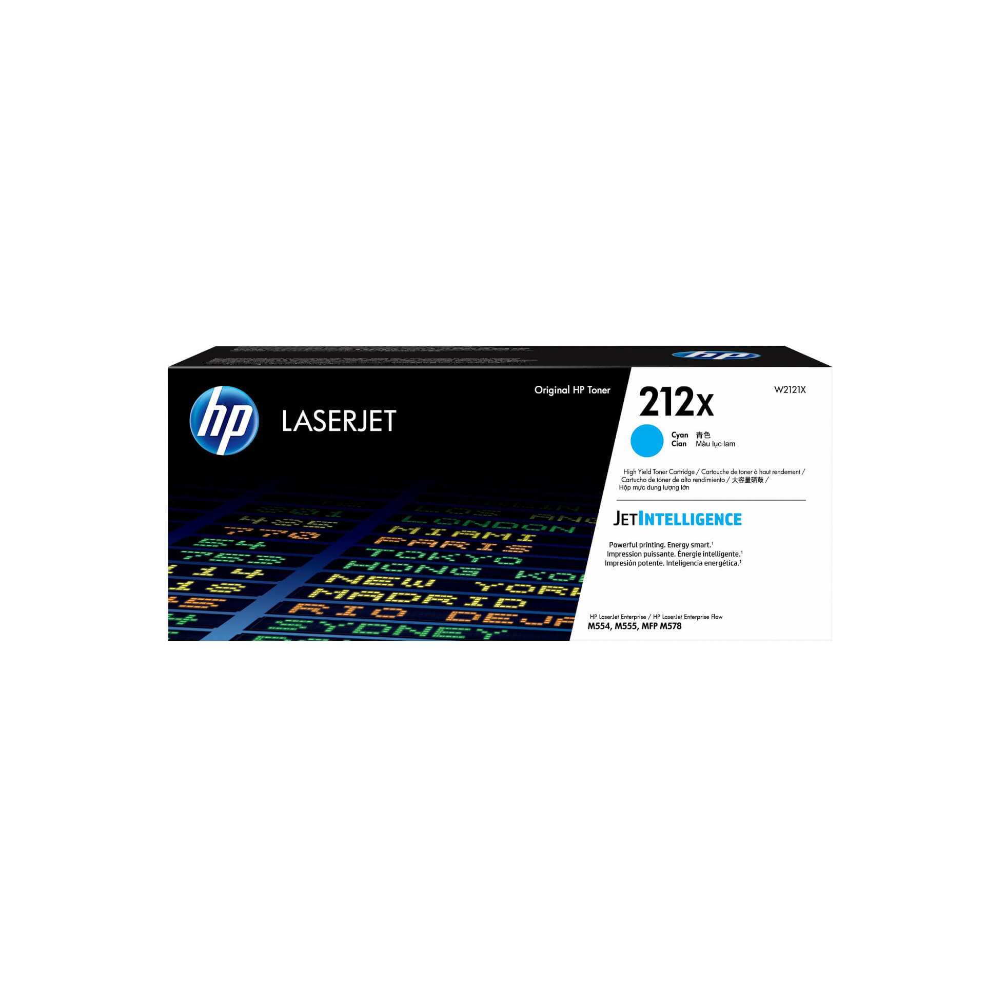 HP Toner W2121X 212X Cyan