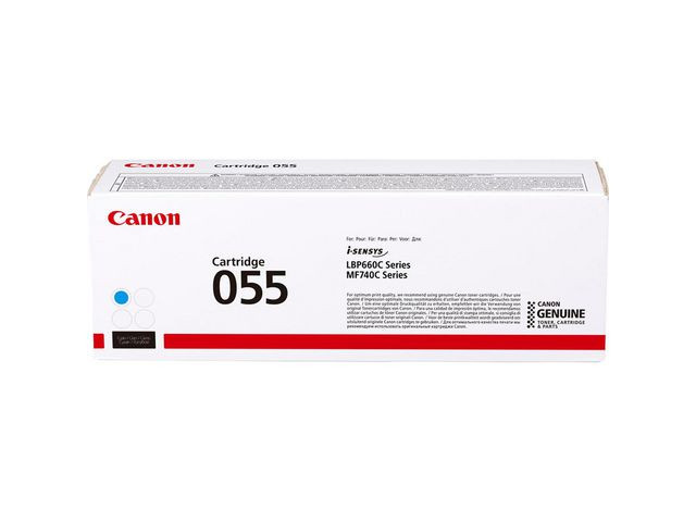 CLBP 055 Cyan Toner Cartridge 2.1K