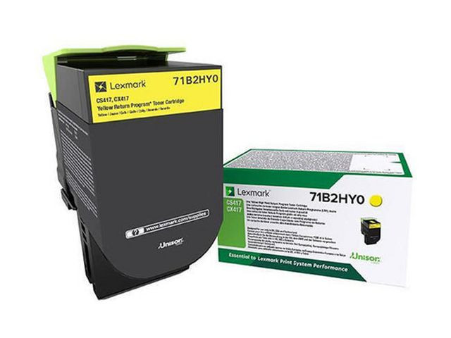 CS417/CX417 toner yellow HY (Return) 3.5k