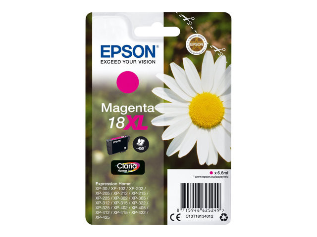 Epson 18XL M (magenta) blekkpatron 6,6 ml