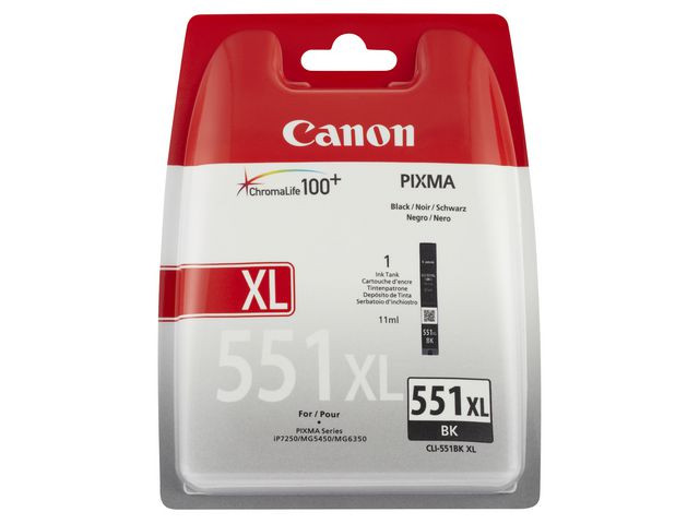 CLI-551 XL black ink tank