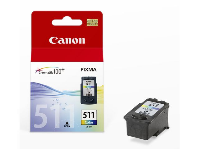 Canon CL-511 C/M/Y (cyan/magenta/gul) blekkpatron blekkpatron 9 ml