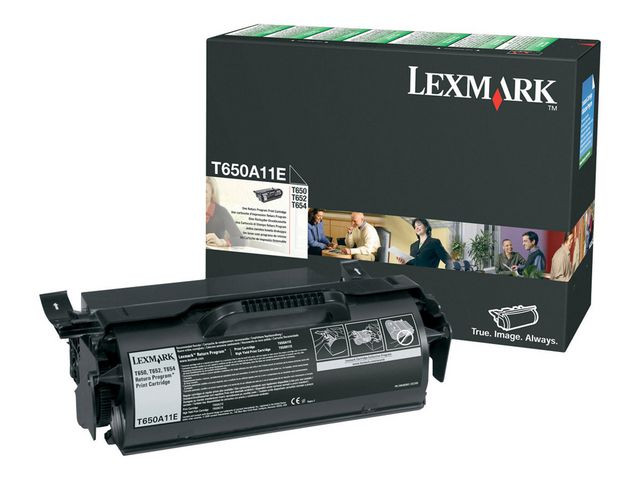 T650/T652/T654 toner black (prebate) 7K