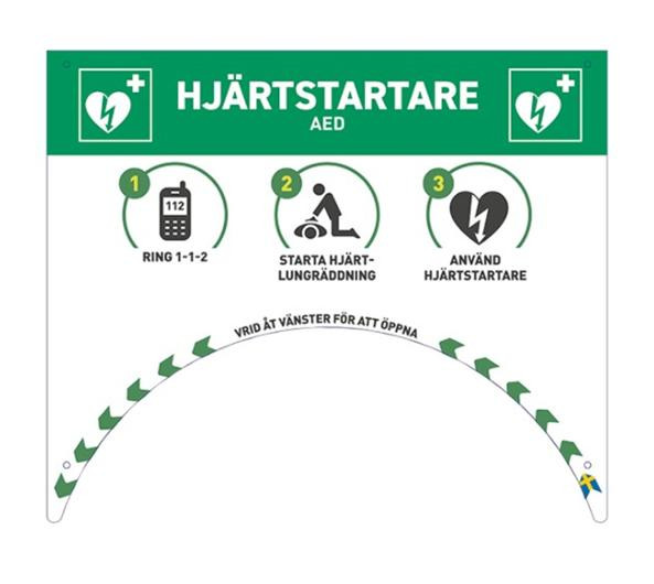 BildeSkylt till ROTAID-skåp