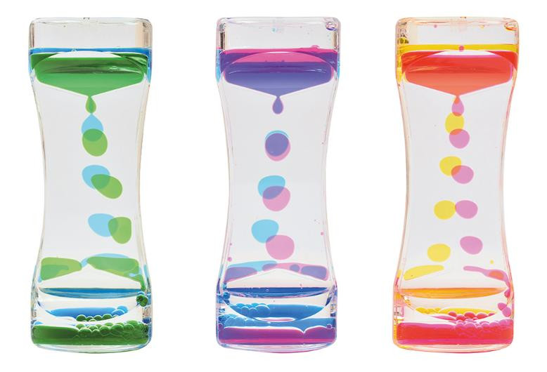 BildeFlytande timglas 3 st