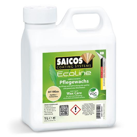 BildeGolvvax SAICOS underhållsvax 8119eco 1L