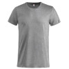 T-shirt CLIQUE 029030 gråmelange L