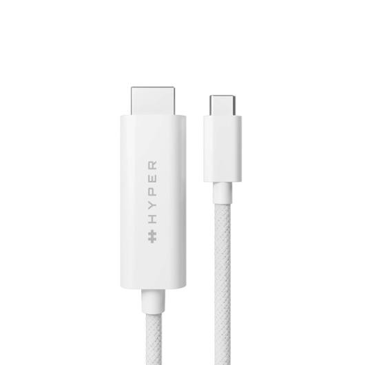 BildeKabel TARGUS HDMI - USB-C 2,5m vit