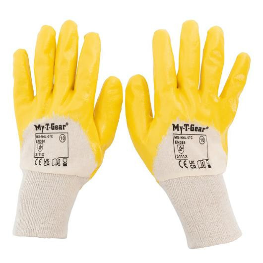 BildeArbetshandske MY-T-GEAR nitril 7