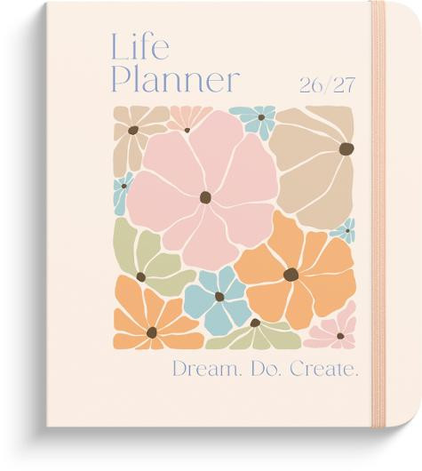 BildeKalender Life Planner Flowers A5 26/27