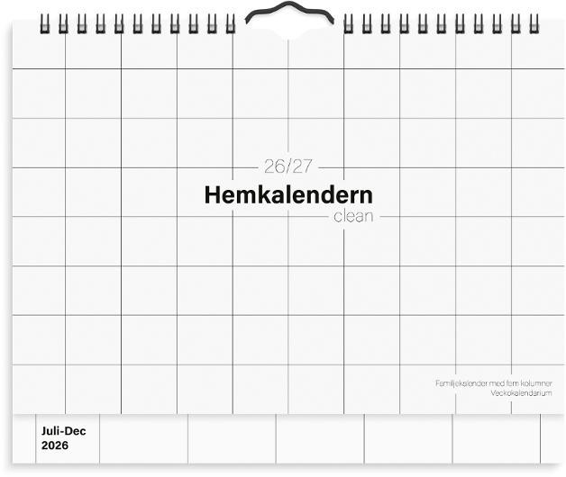 BildeHemkalendern Clean 26/27
