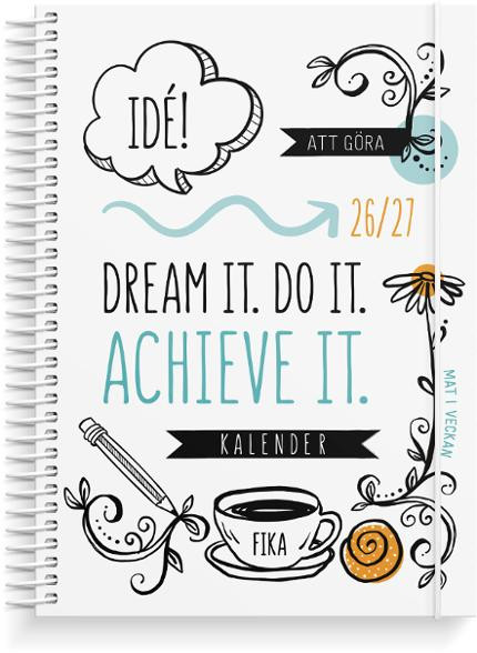 BildeKalender Doodle A5 26/27