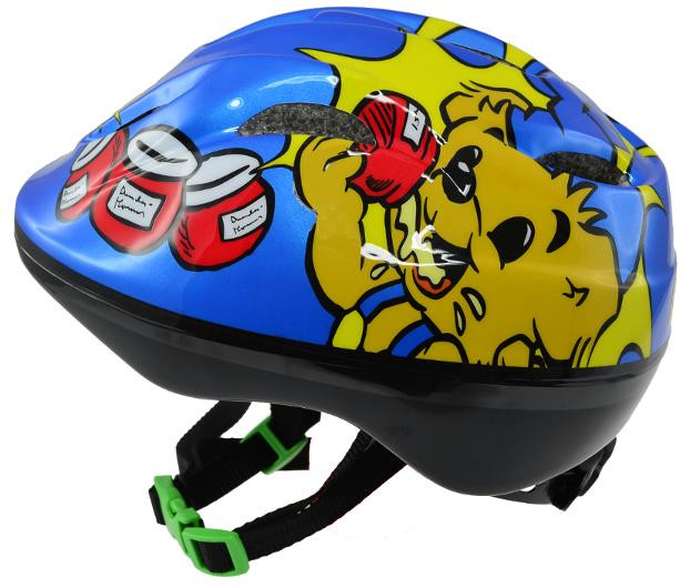 BildeCykelhjälm Bamse blå