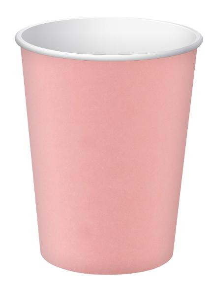 BildePappersbägare PRONAPPE 20cl rosa 15/fp