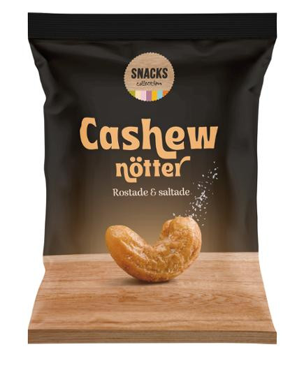BildeNötter SNACKS Cashew rost/salt 275g