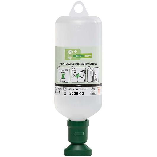 BildeWound and Eyewash PLUM 0,9% SodChl 1L