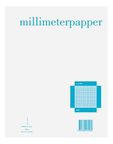 BildeMillimeterpapper ESSELTE A4 5/fp