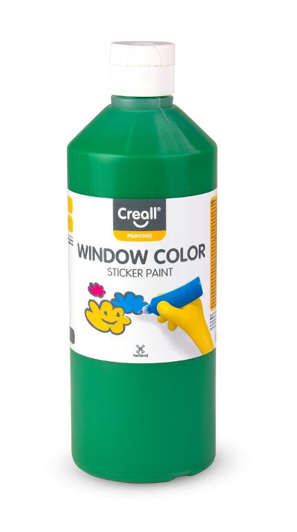 BildeFönsterfärg CREALL 500ml grön