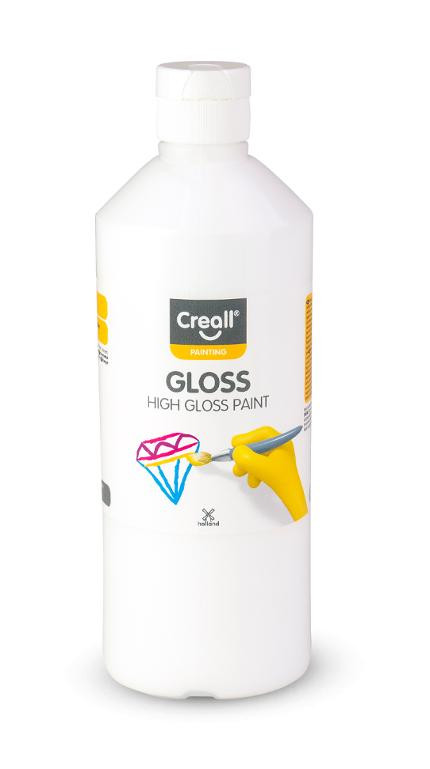 BildeGlansfärg CREALL Gloss 500ml vit