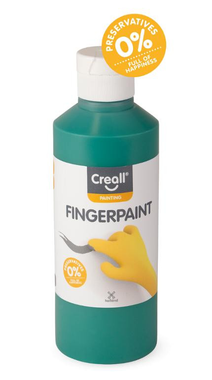 BildeFingerfärg CREALL 250ml grön