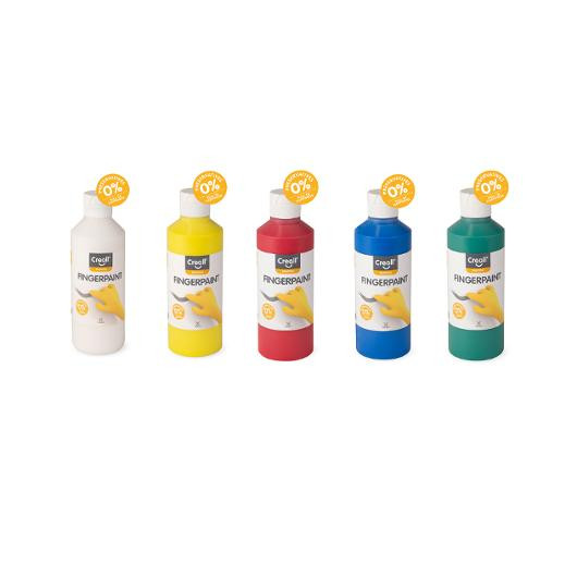 BildeFingerfärg CREALL 250ml gul