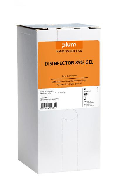 BildeHanddesinfektion PLUM 85% gel 1L