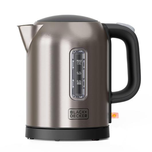 BildeVattenkokare BLACK&DECKER 2200W stål 1L