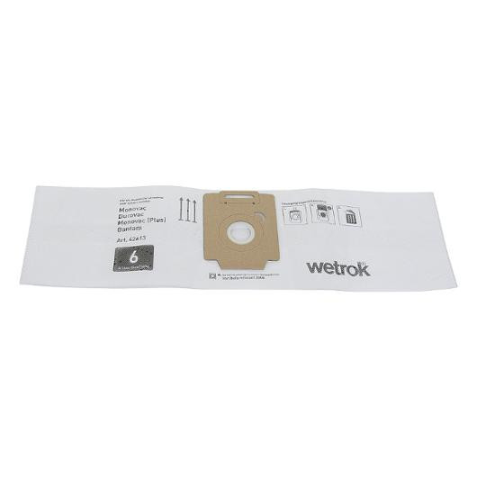 BildeDammsugarpåse WETROK Mono/Duro fleece 6L