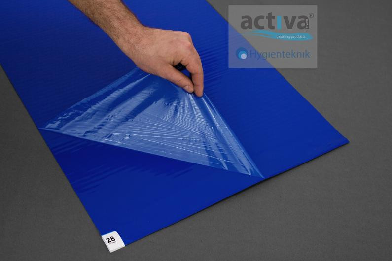 BildeKlibbmatta ACTIVA115x45cm blå 30arkx8fp