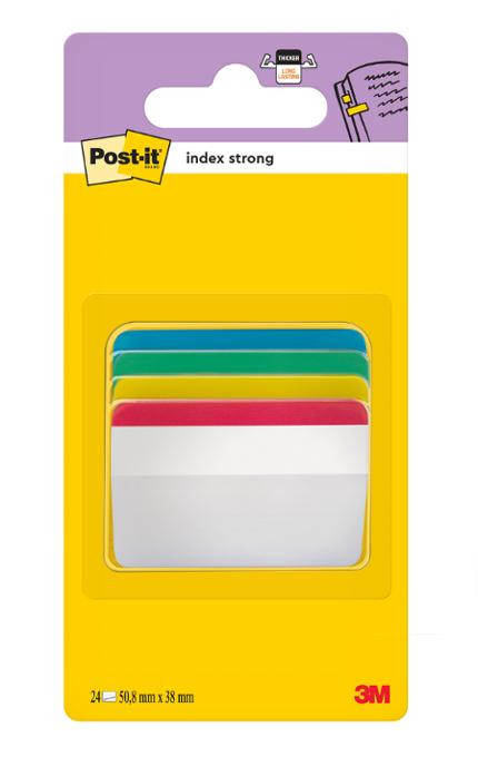 BildeIndex POST-IT stark 38x51v b/g/r/g 24/f