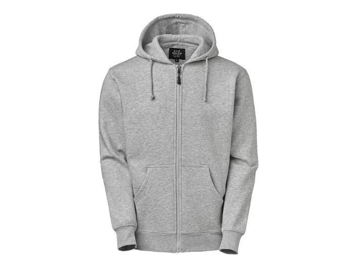 BildeHoodie zip SOUTH WEST Parry gråmel L