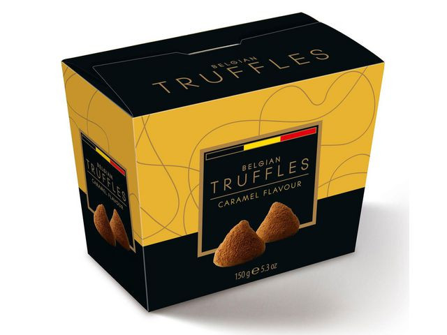 BildeChoklad Belgien Truffles Caramel 150g