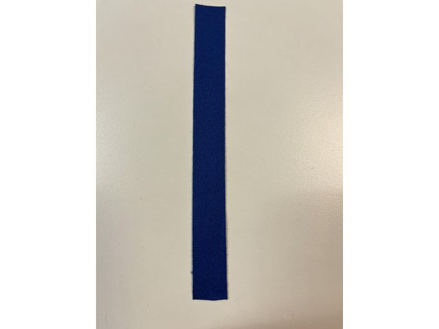 BildeBomullsband 50mx13mm blå