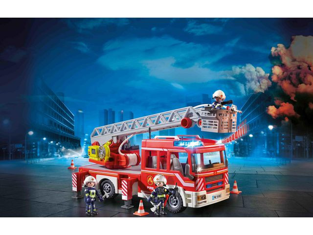 BildePLAYMOBIL Brandbil 14 delar
