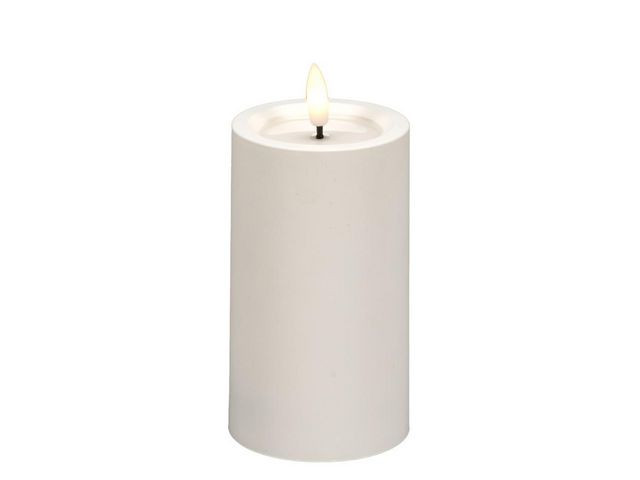 BildeBlockljus KONSTSMIDE LED timer vit 20cm
