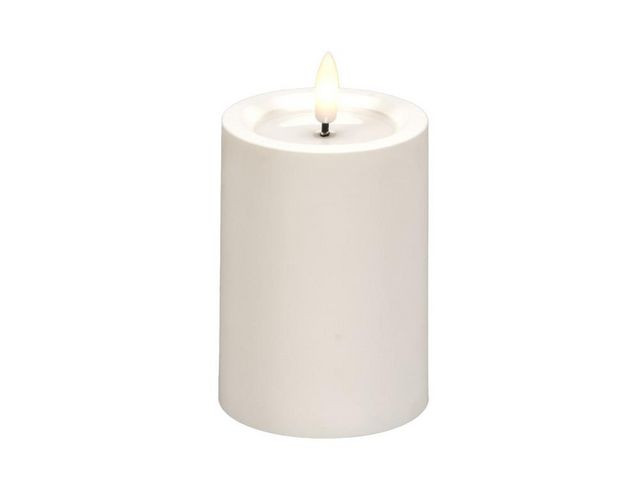 BildeBlockljus KONSTSMIDE LED timer vit 10cm