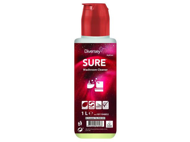 BildeSanitetsrent SURE Washroom Cleaner AC 1L