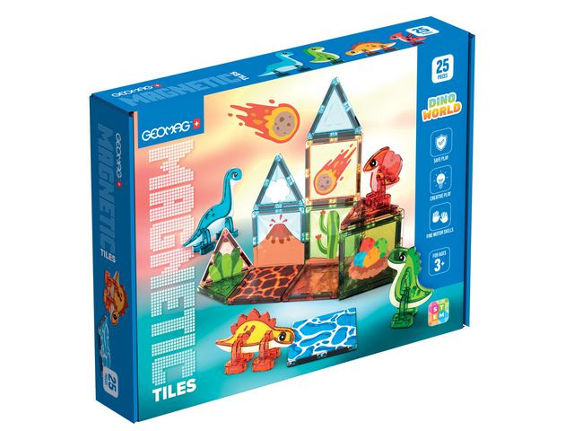 BildeGEOMAG DINO WORLD 25 delar