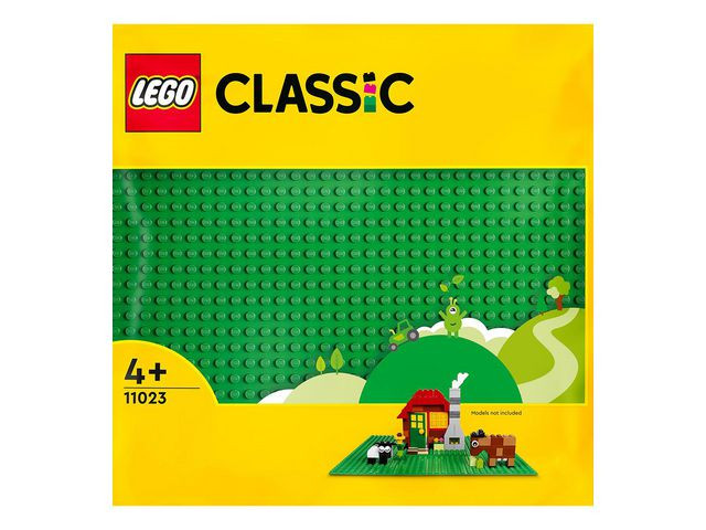 BildeBasplatta LEGO grön
