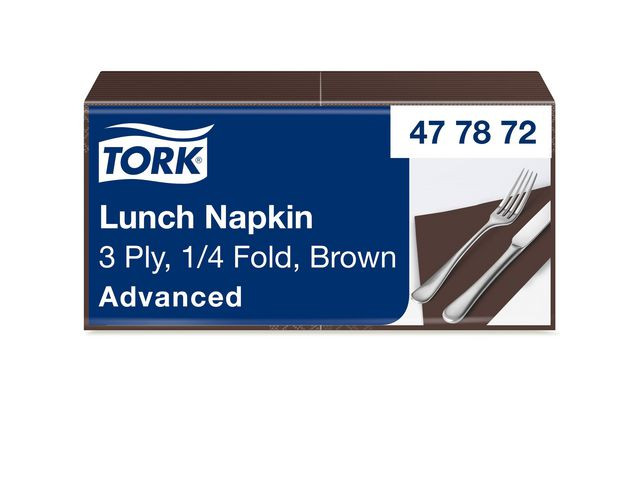 BildeServett TORK Lunch 3-lags brun 150/fp