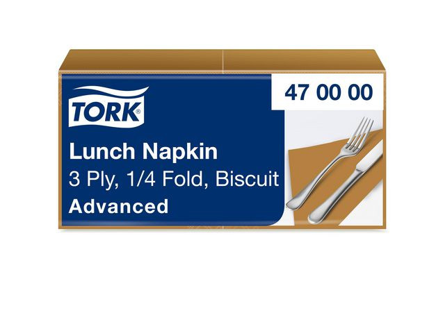BildeServett TORK Lunch 3-lags beige 150/fp
