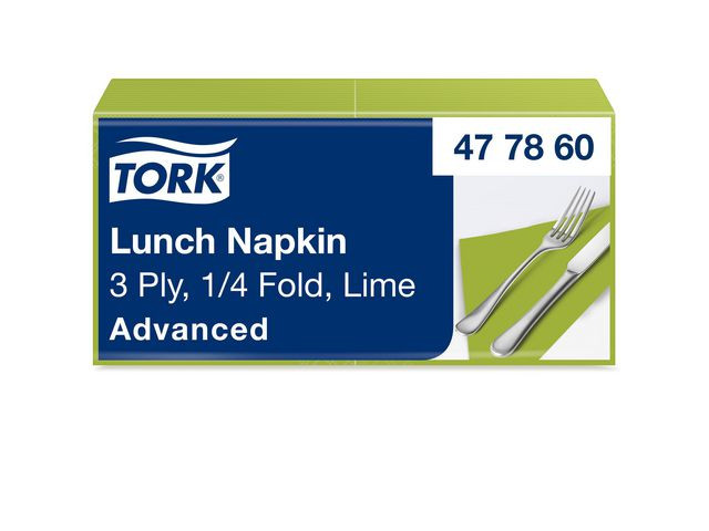 BildeServett TORK Lunch 3-lags lime 150/fp